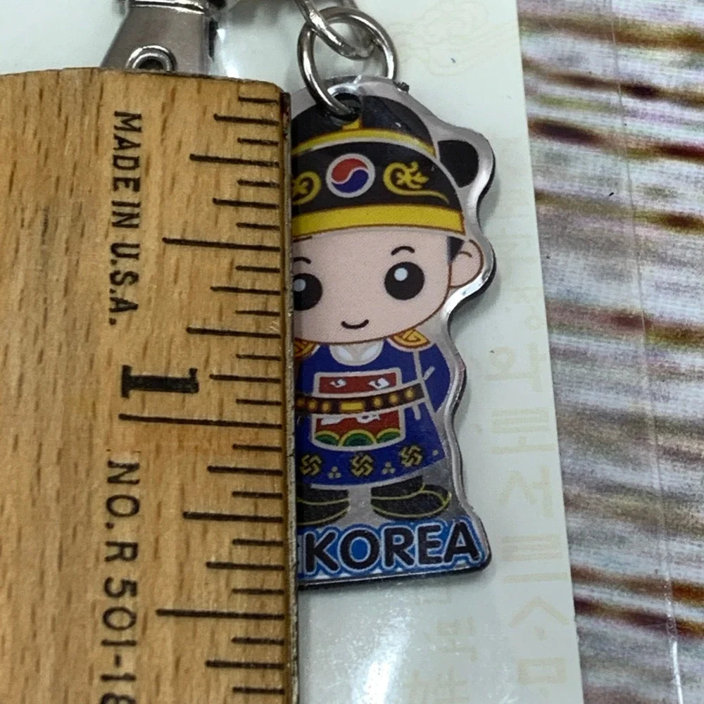 Korean‎ Tourist Souvenir Key Chain Korean Man Hanbok Costume Keychain New